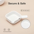 thumbnail image 6 of Dip Bowls, Ceramic Soy Sauce Dish, White Dipping Sauce Bowls Small Dishes Serving for Tomato Sauce, Soy, BBQ Party Supplies, 6 of 9