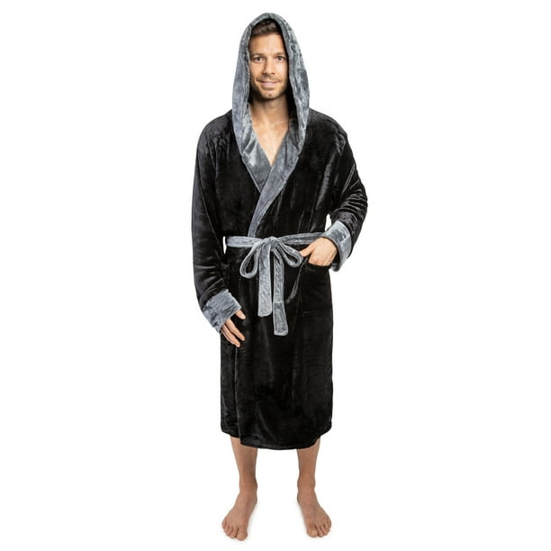 men's wool bathrobe