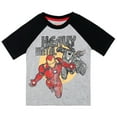 thumbnail image 3 of Marvel Avengers Iron Man Toddler Boys 2 Pack T-Shirts Toddler to Big Kid, 3 of 5