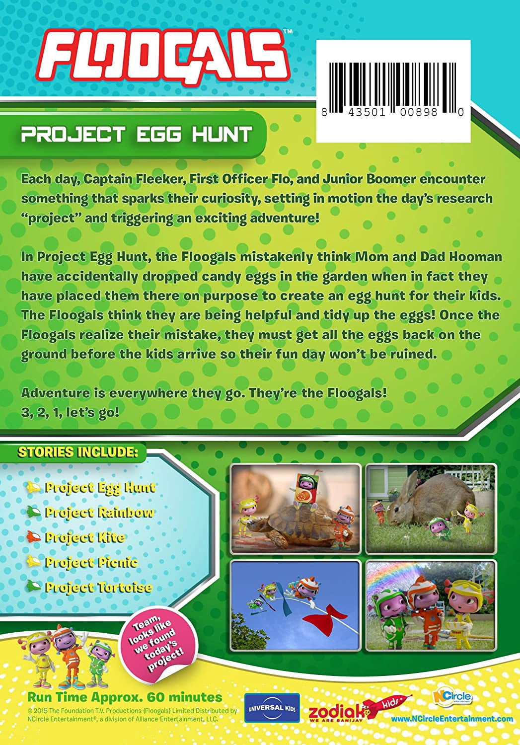 Floogals: Project Egg Hunt (DVD), NCircle, Kids & Family