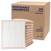 Premium Disposable Chucks Underpads 200 Count, 30" x 36" Bulk Double Case Pack