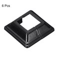 thumbnail image 3 of Unique Bargains Deck Post Base Cover, 6Pcs Split Style Post Bracket 33x33mm/1.3x1.3' Post Base for Hand and Stair Rails, 3 of 5