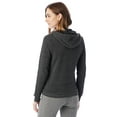 thumbnail image 3 of Ladies' Athletics Eco-Fleece Hoodie - ECO BLACK - L, 3 of 3