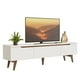 thumbnail image 2 of Mueble Mesa Para Tv Rack Madesa Reims Hasta 75' Blanco 1, 2 of 11