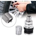thumbnail image 3 of 10 Pices De Boulon En Mtal Tige Courte De Valve De Pneu Tr161 Avec Capuchon Anti-poussire Kit De Tige De Valve De Pneu Pour Automobiles, Camions,, 3 of 5