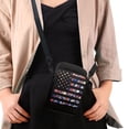 thumbnail image 4 of HELLHERO Camouflage American Flag Design 2 Layers Small Crossbody Purse for Outdoor Travel, 4 of 6