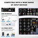 thumbnail image 2 of Minimezclador BOMGE BMG-04B de 4 canales con Bluetooth 99DSP blanco, 2 of 9
