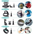 thumbnail image 4 of HONGDAK 61 in 1 Action Camera Accessories Kit for Gopro Hero 13/12/11/10/9/8/7/6, Gopro Max, Gopro Fusion, Xiaomi, Insta360, Dji Osmo Action, 4 of 8