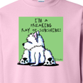 thumbnail image 3 of Inktastic Cool Belly Westie Adult Sweatshirt, 3 of 4