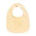 thumbnail image 4 of Babero transpirable ajustable con broches, suave y absorbente para la dentición de niños y niñas. Amarillo, 4 of 9