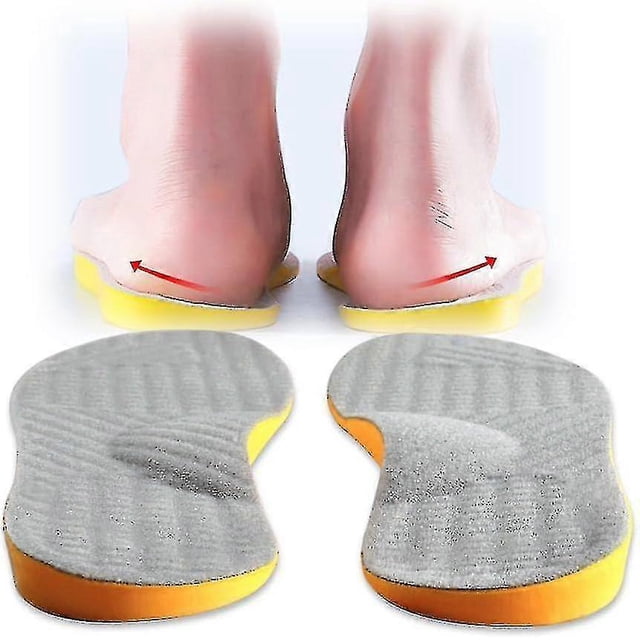 Supination Insoles for Over Supination & Foot Alignment Orthotic Inserts for Men and Women Corrective Foot Supports for Supination Relief