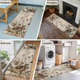 thumbnail image 6 of Hallway Runner Rug 2'x6', Country Owl Long Non-slip Runner Rugs, Rustic Sping Floral Botanical Postmark Washable Outdoor Indoor Throw Floor Carpet Mat for Living Room/Bedroom/Kitchen/Office/Laundry, 6 of 9