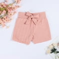 thumbnail image 5 of Gibobby Shorts Deportivo Pantalones cortos de yoga de color liso para mujerVestirsePiscinas(Rosa, L), 5 of 5