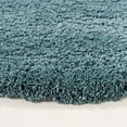 thumbnail image 3 of SAFAVIEH California Plush Solid Shag Area Rug, Light Blue, 3' x 3' Round - Modern Design, Light Blue, Non-Shedding & Easy Cleaning, Ultra Plush Thick Pile, Ideal for Living Room, Bedroom, 3 of 11
