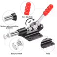 thumbnail image 3 of 2Pcs Toggle Latch Clamp Efficient Hold Down Clamp with 500Lbs Holding Capacity Fast Release Toggle Latch for Woodworking, 3 of 5