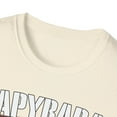thumbnail image 4 of Funny Capybara Commander, Gildan Unisex Softstyle Shirt, Graphic Tee, S-3XL, 4 of 5