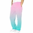 thumbnail image 2 of ATOGUTA Boys Lightweight Sweatpants With Pockets Kids Clothes Active Soft Fleece Joggers for Boys Size 4T-15, Pink, 2 of 6