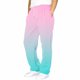 thumbnail image 2 of Pantalones largos de invierno para niños, color sólido, cintura elástica con bolsillos laterales, pantalones deportivos ajustados, pantalones largos para niñas, pantalones de poliéster., 2 of 6