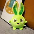thumbnail image 2 of 7.87-inch The Plush Toy Animation Peripheral Features A Cute And Fluffy Rabbit Shape（Green）, 2 of 5