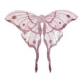 thumbnail image 3 of Disfraz de princesa con alas de hada para fiestas de cosplay, accesorio de mariposa ángel para carnaval Rosa, 3 of 8