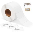 thumbnail image 1 of 1000 pcs White Self-Adhesive Labels, 1 of 4