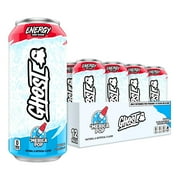 Angle View: GHOST Zero Sugar Energy Drink, Merica Pop, 16 oz Can, 12 Pk