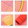 thumbnail image 2 of MasteelfCA 1 Set of Kids Badminton Rackets Kids Badminton Training Tool Parent-Child Interactive Rackets Watermelon Red, 2 of 8