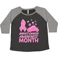 thumbnail image 3 of Inktastic Breast Cancer Awareness Month- October Women's Plus Size T-Shirt, 3 of 5