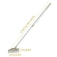 thumbnail image 2 of FUTATA Floor Scrub Brush with 33.46inch Long Handle Adjustable, 2 in 1 Scrape and Brush Stiff Bristle Scrubber Brush Shower Cleaning Brush for Deck, Bathroom, Kitchen, Tub, Patio, Tile, Swimming Pool, 2 of 7