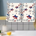 thumbnail image 5 of FEOLGEHLY Patriotic Kitchen Towels 4th of July Independence Day Fireworks Stars Red White Blue Dish Towels, 16x24 inch Seasonal Summer Memorial Day Decoration Hand Towels Set of 2, 5 of 6