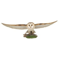 Hi-Line Gifts 31" Barn Owl Flying Outdoor Garden Statue