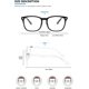 thumbnail image 2 of Paquete de 2 gafas de bloqueo de luz azul, lectura de computadora/juegos/TV/gafas móviles para hombres y mujeres, antifatiga ocular y deslumbramiento UV (negro claro + transparente) Sincero Electrónica, 2 of 5