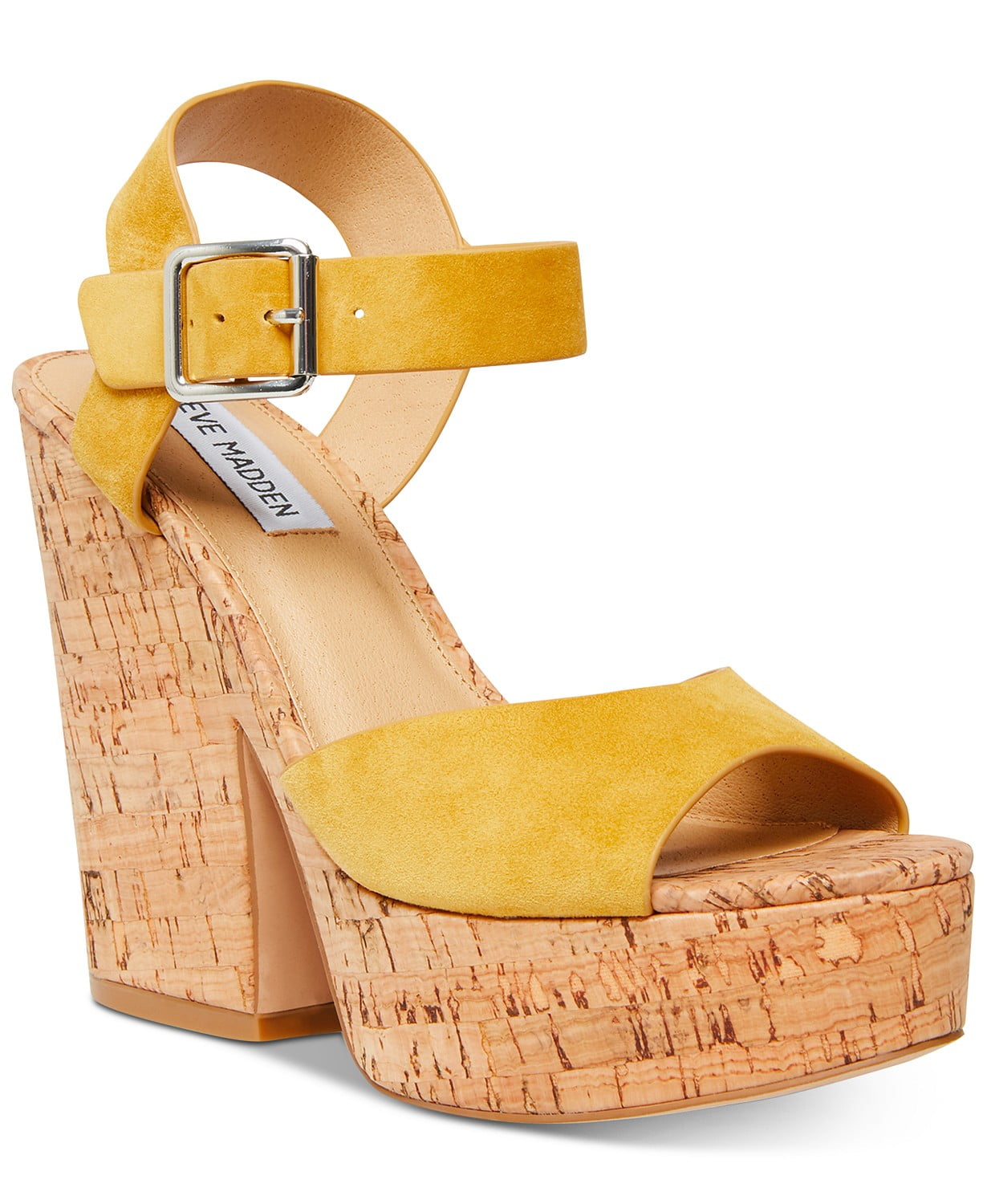 steve madden cork pumps