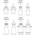 thumbnail image 4 of BUTTERICK PATTERNS B6838 Camisón pequeño para mujer/señorita Talla XSM (XS-S-M), 4 of 5