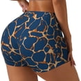 thumbnail image 1 of Fotbe Giraffe Skin Shorts Sin Costuras – Shorts Deportivos de Cintura Alta para Mujer, Elásticos para Gimnasio, Yoga, Running o Ciclismo-Large, 1 of 8