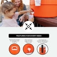 thumbnail image 3 of Sports Cooler | Insulated Beverage Dispenser with Spout | Portable Handwashing Station, 3 of 10