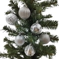 thumbnail image 4 of Holiday Time 24 Count Shatterproof Ornaments-Silver, 4 of 5