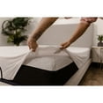 thumbnail image 2 of Omne Sleep Smooth Top Polyester Hypoallergenic Full Mattress Protector, 2 of 5