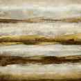 thumbnail image 2 of Blake, Jaden 12x12 White Modern Wood Framed Museum Art Print Titled - Linear Motion in Golden, 2 of 4