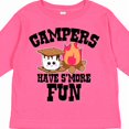 thumbnail image 4 of Inktastic Campers Have Smore Fun Boys or Girls Long Sleeve Toddler T-Shirt, 4 of 5