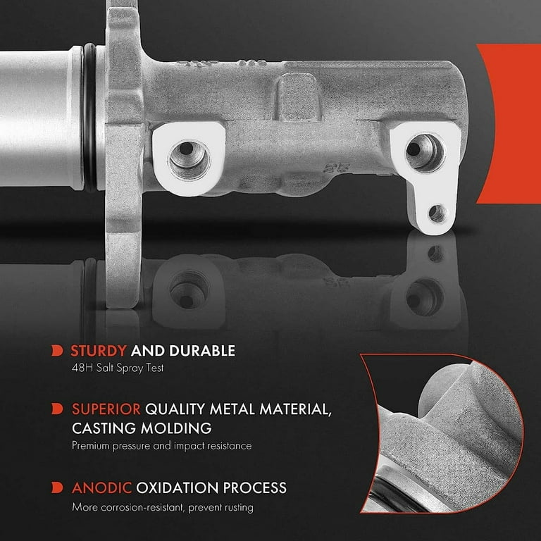 Mazda CX-5 Brake Parts Brake Master Cylinder For Mazda CX-5 2013-2021 ( Automatic, Non-Turbo) - Replaces KDY34340Z, Aluminum, 0.813" Bore Brake System Repair Part