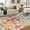 Color, variant on Modern Abstract Runner Rug, Washable Kitchen Runner Non-Slip Soft Hallway Rug Runner Faux Wool Carpet for Entryway Bedroom Laundry Room Indoor Home, 2x8, Color