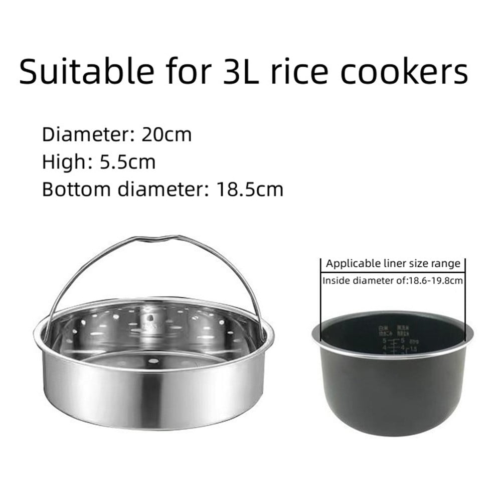 Stainless Steel Steamer Basket Insert Steamer for Steaming Fruit