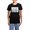 With Blue Strpe Pant, variant on CafePress - Gimme Some Anime Pajamas - Women's Short Sleeve Print T-Shirt and Pants Dark Cotton Pajama Set