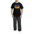 thumbnail image 5 of CafePress - National Flag Of ??????? / Ukraine High Qu Pajamas - Men's Dark Loose Fit Cotton Pajama Set, 5 of 7