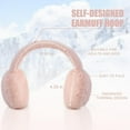 thumbnail image 4 of HLONK Cache-Oreilles pour Femmes Hiver Cache-Oreilles pour Filles Cache-Oreilles Duveteux pour Enfants Cache-Oreilles Mignon et Moelleux Cache-Oreilles Pliables Garçon, 4 of 6
