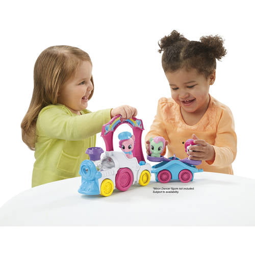My Little Pony Kids Playschool Friends Pinkie Pie Pop-Along Train Nursery 