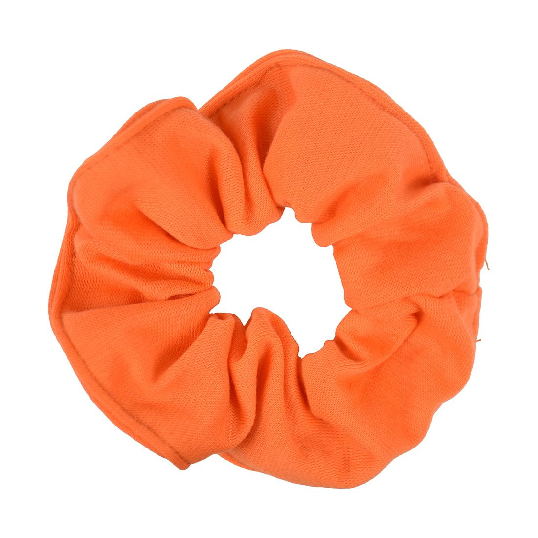36 Pcs Large Solid Scrunchies Hair Elastics for Adult Female - Orange