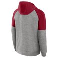 thumbnail image 3 of Men's Nike Heather Gray USC Trojans Fitness Raglan-Performance Full-Zip Hoodie, 3 of 3