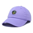 thumbnail image 5 of Dalix Cosmic Frog Embroidered Womens Cotton Dad Hat Baseball Cap Adjustable in Lavender, 5 of 5